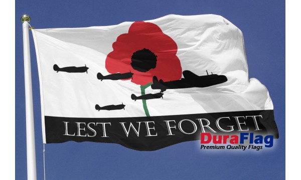 DuraFlag® Lest We Forget RAF Premium Quality Flag